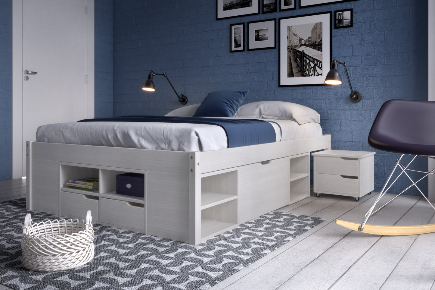 Cama Matrimonial - Linea Charme