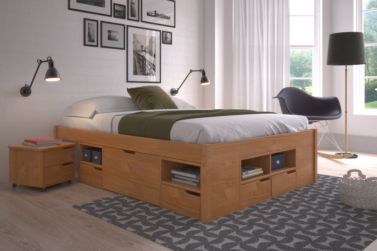 Cama Matrimonial - Linea Charme