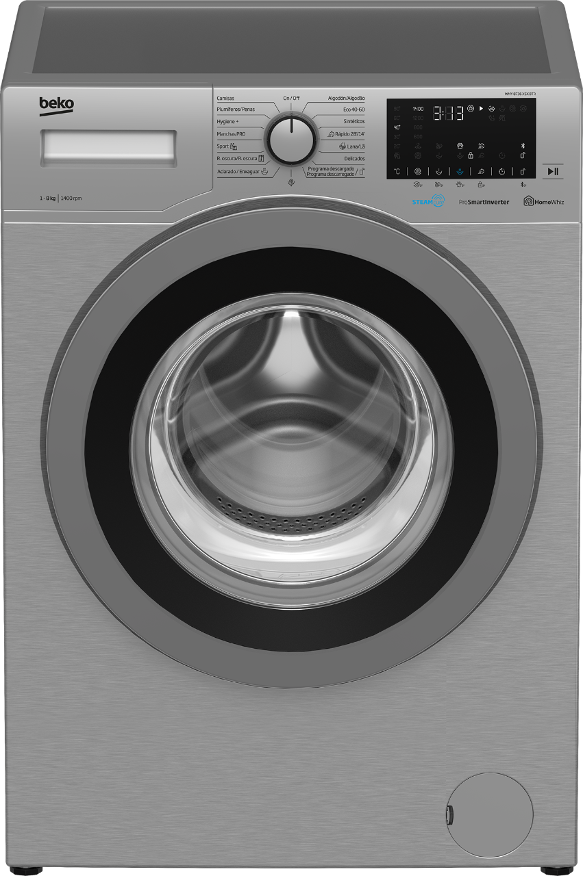 Lavarropas 8kg Beko carga frontal WMY 8736 XSX