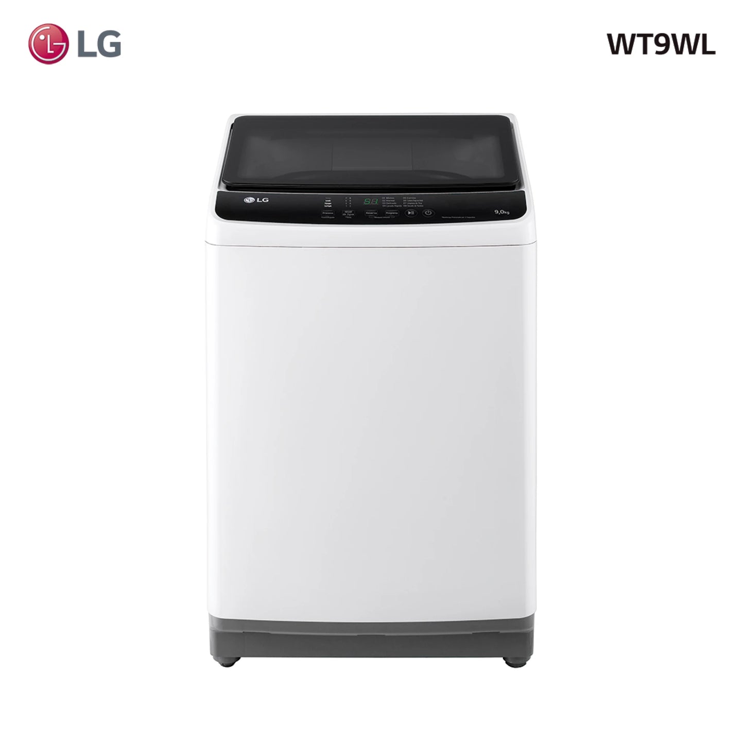 Lavarropas superior LG 9Kg WT9WL