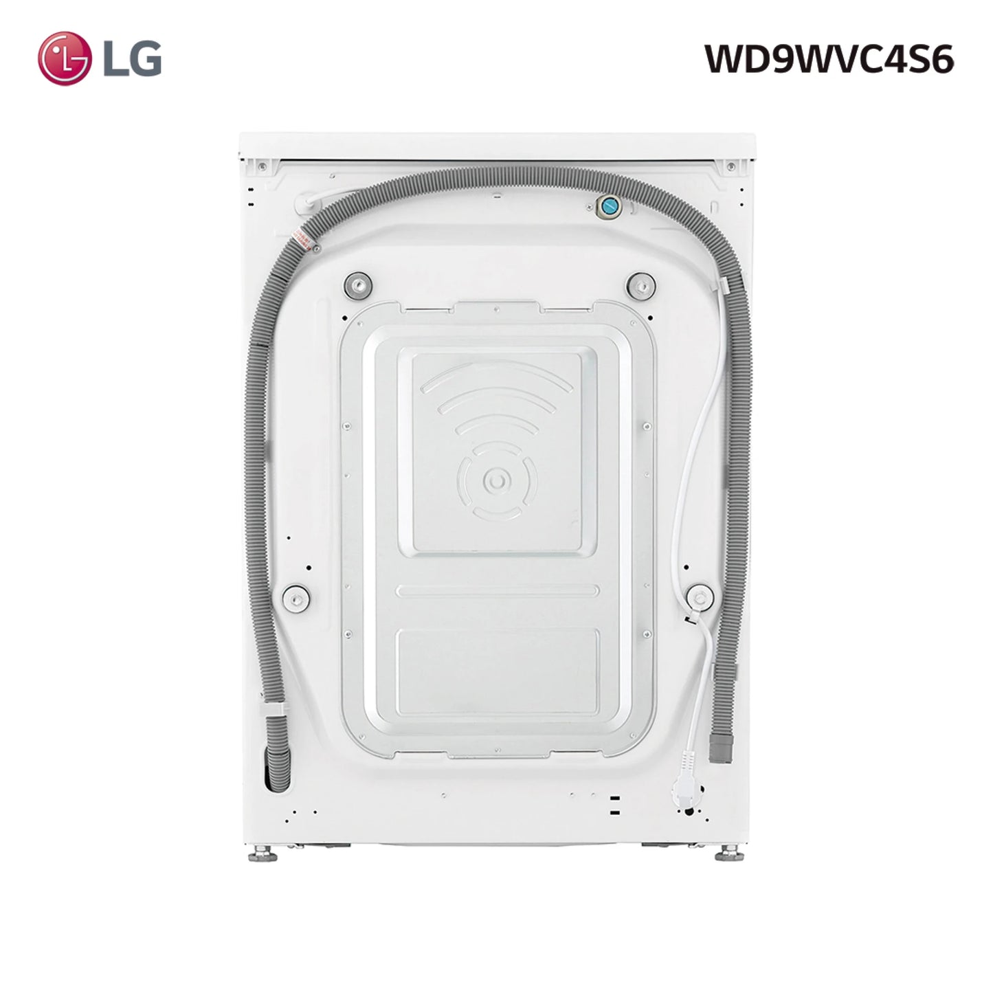 Lavasecarropas frontal inverter LG 9Kg WD9WVC4S6