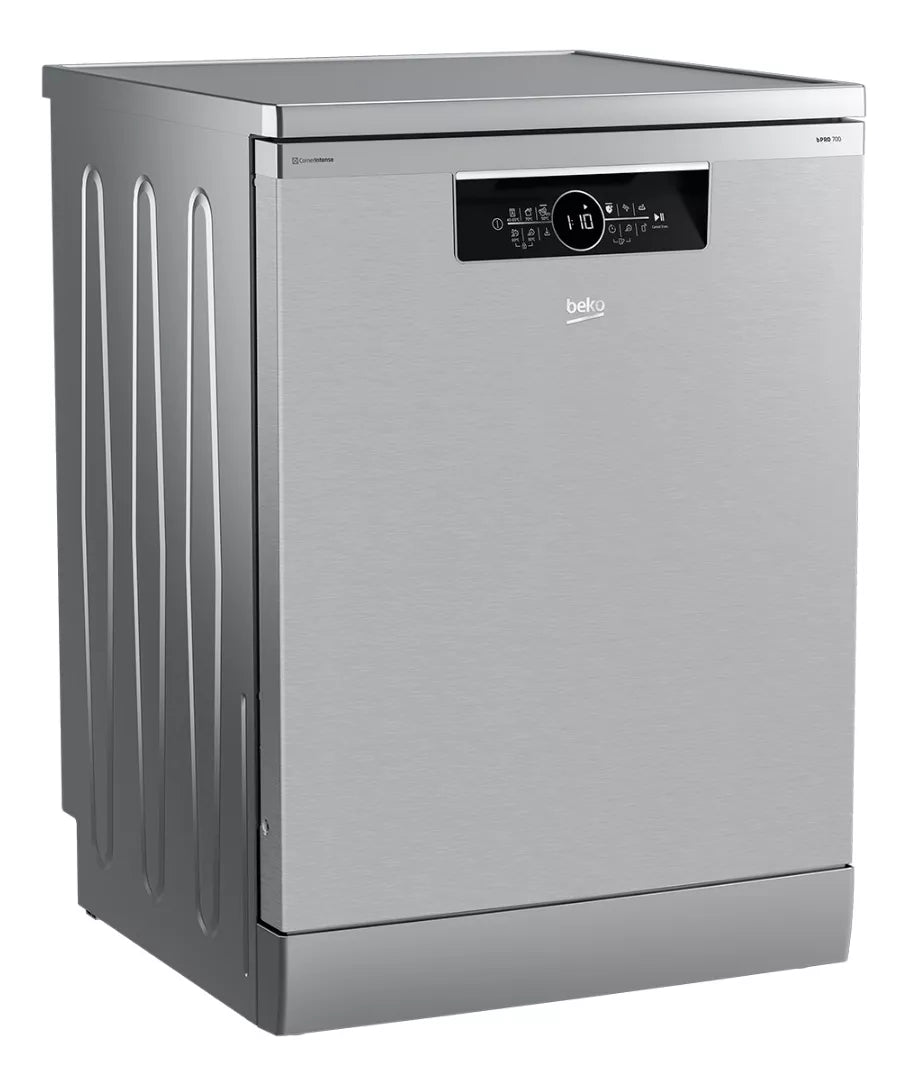 Lavavajillas Inverter 16 Servicios Beko Bdfn 36650x Inox