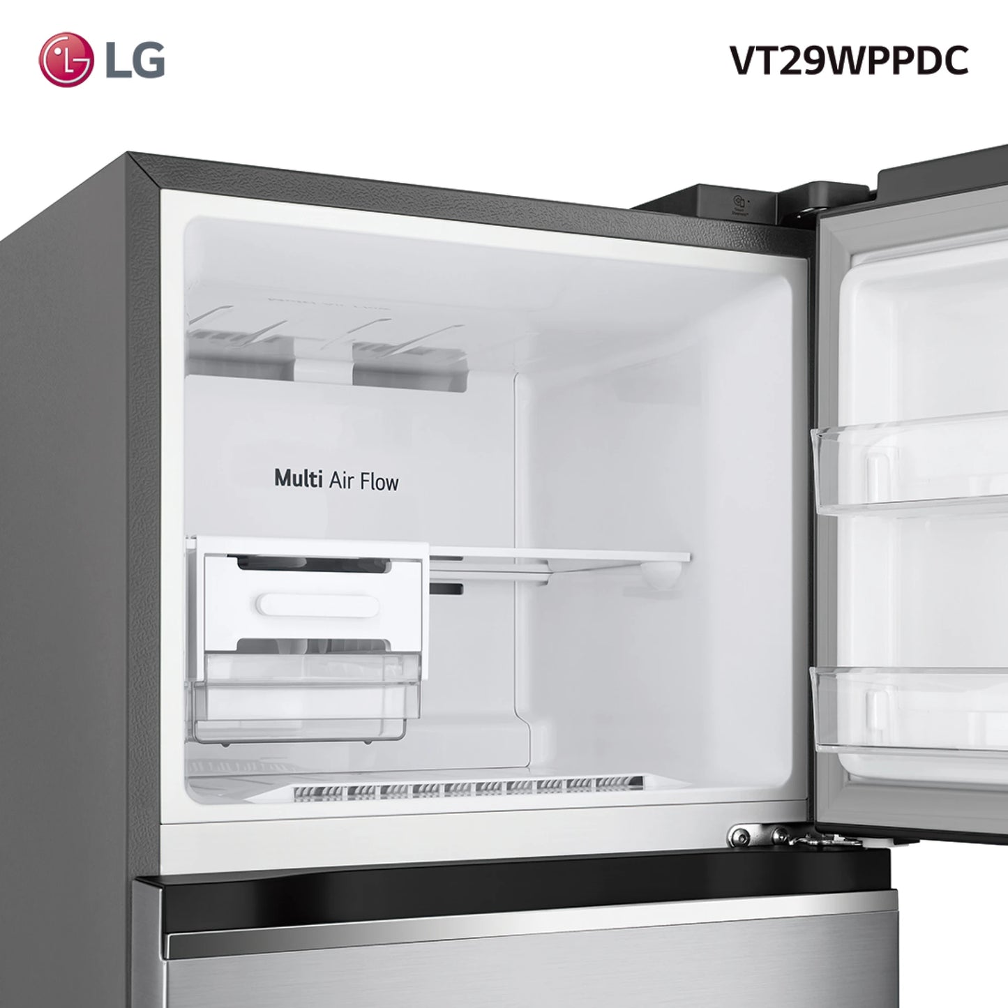 Refrigerador LG inverter 283L VT29WPPDC