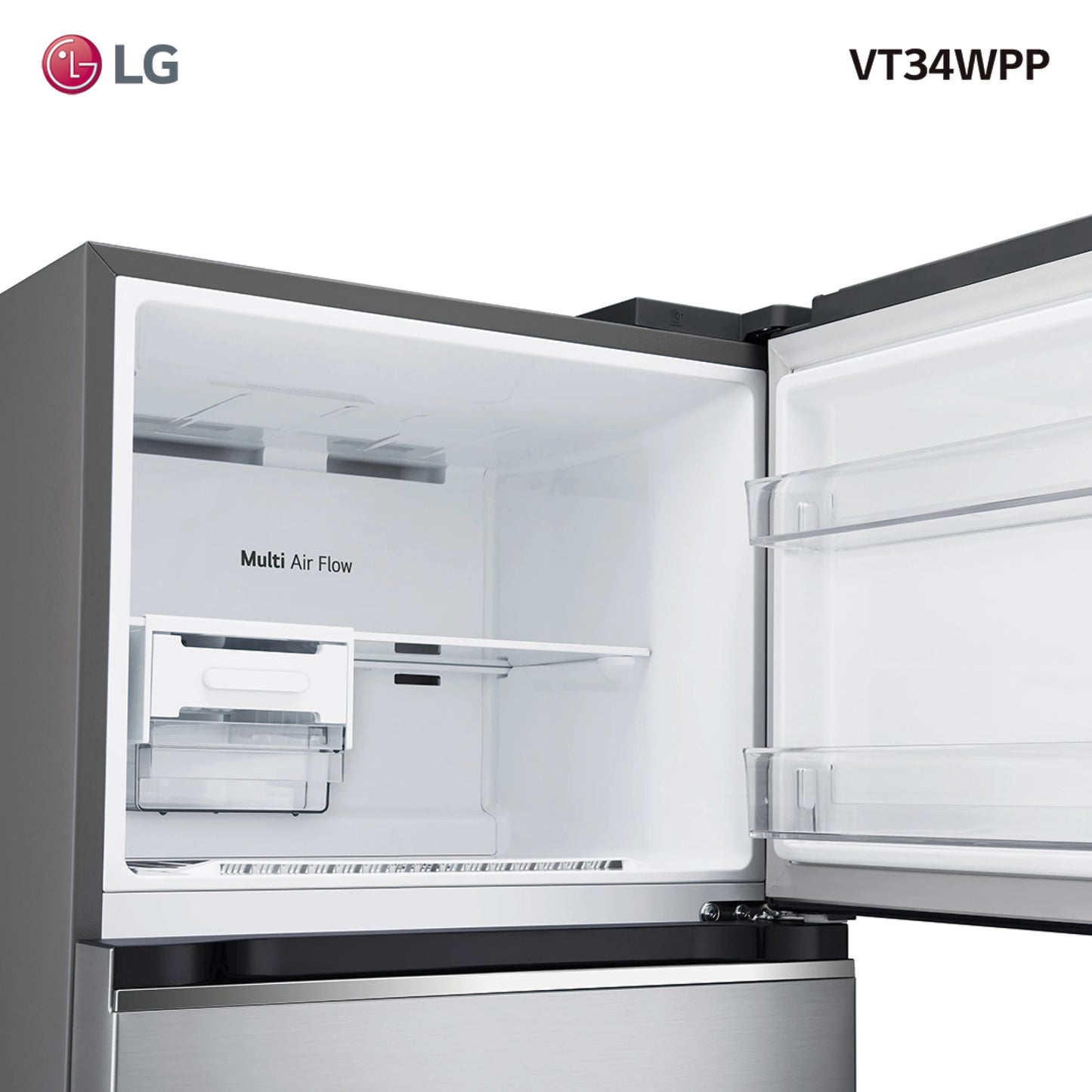 Refrigerador LG inverter 360L VT34WPP