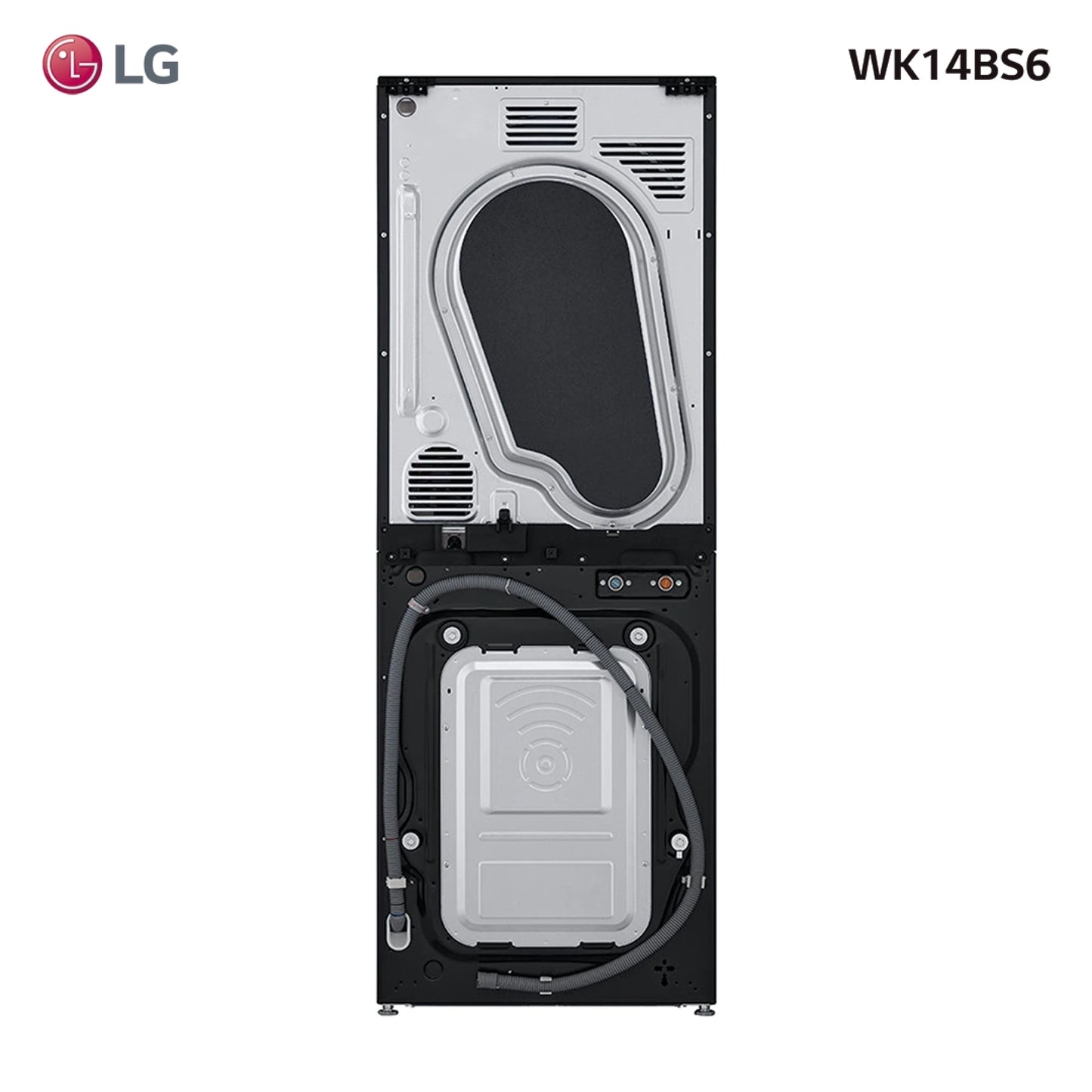 Torre de lavado y secado WashTower LG 14Kg WK14BS6