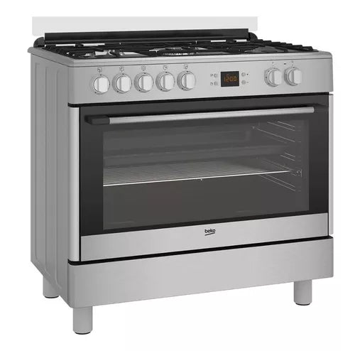 Cocina Combinada Beko Gm 15321 Dx 5 Hornallas