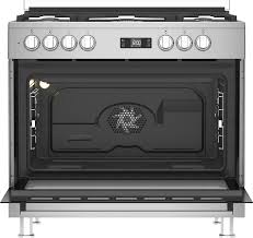 Cocina Combinada Beko Gm 15321 Dx 5 Hornallas