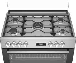 Cocina Combinada Beko Gm 15321 Dx 5 Hornallas