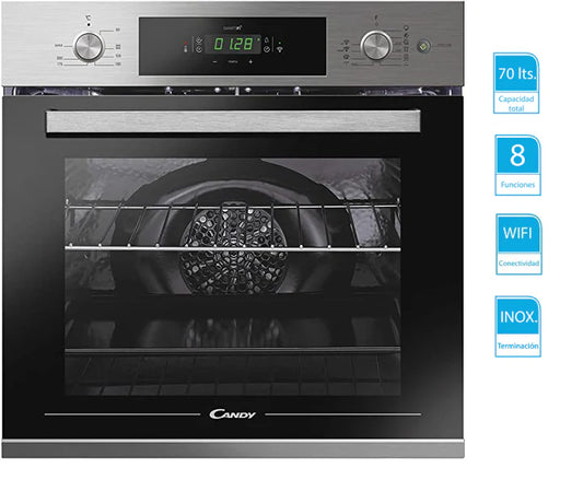 Horno Eléctrico, Multifunción, 70 litros, Aquactiva, CANDY FSCTXL815 WIFI