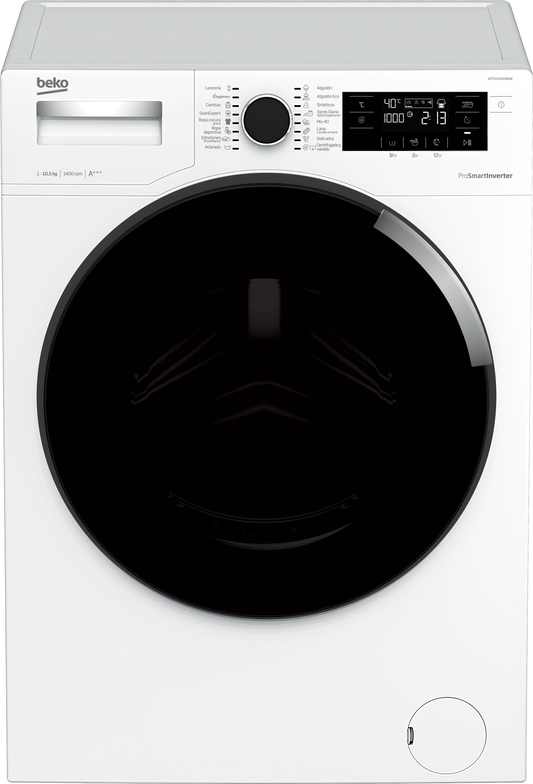 Lavarropas automático 10.5 kg Inverter BEKO – WTE 10744BOW