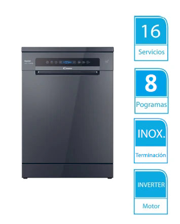 Lavavajilla CANDY RAPIDÓ INVERTER CF 6D4F0A