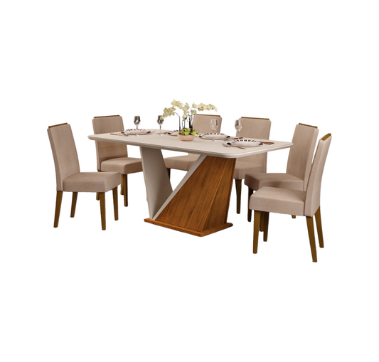Juego de comedor Forme - 6 sillas Diana