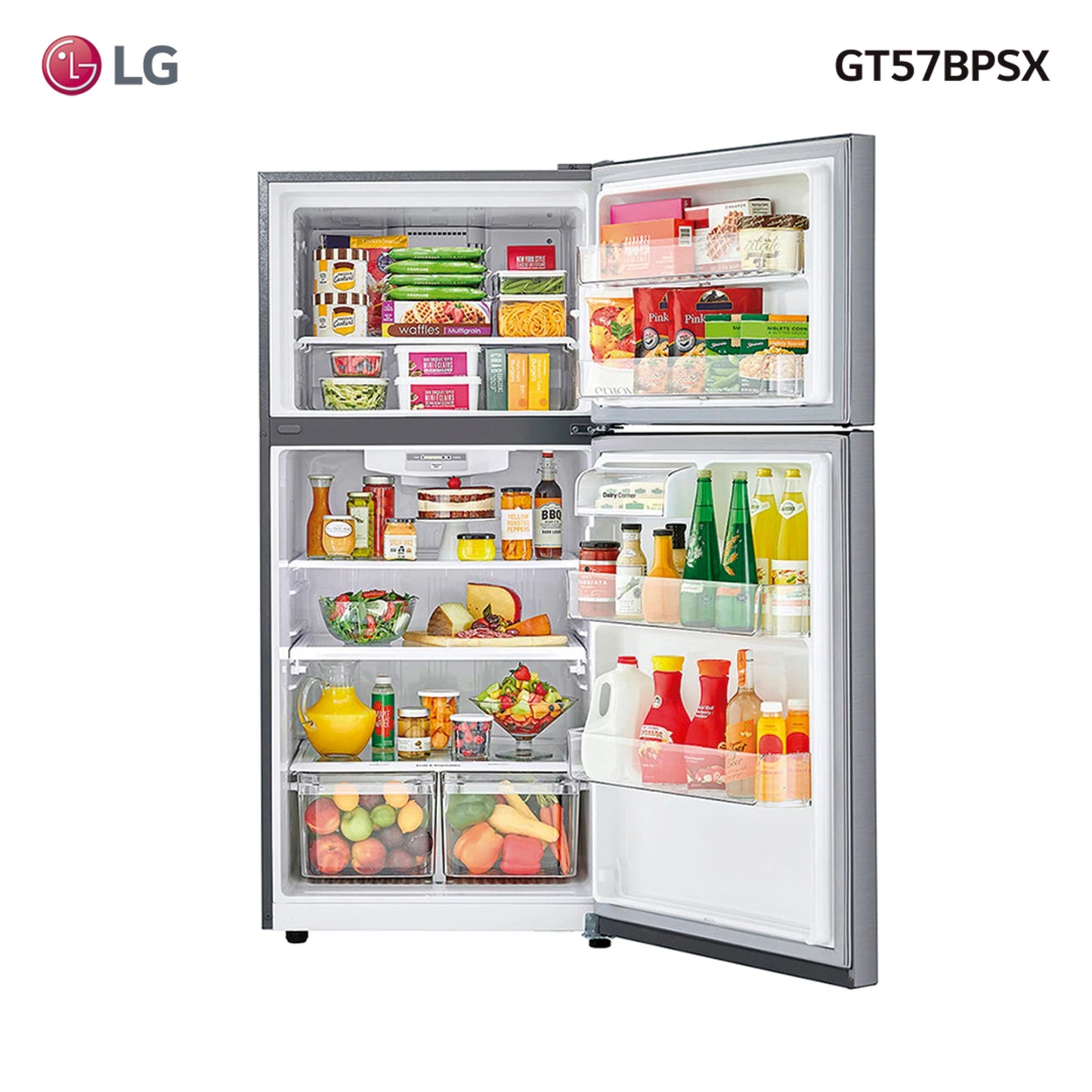 Refrigerador LG inverter 595L GT57BPSX