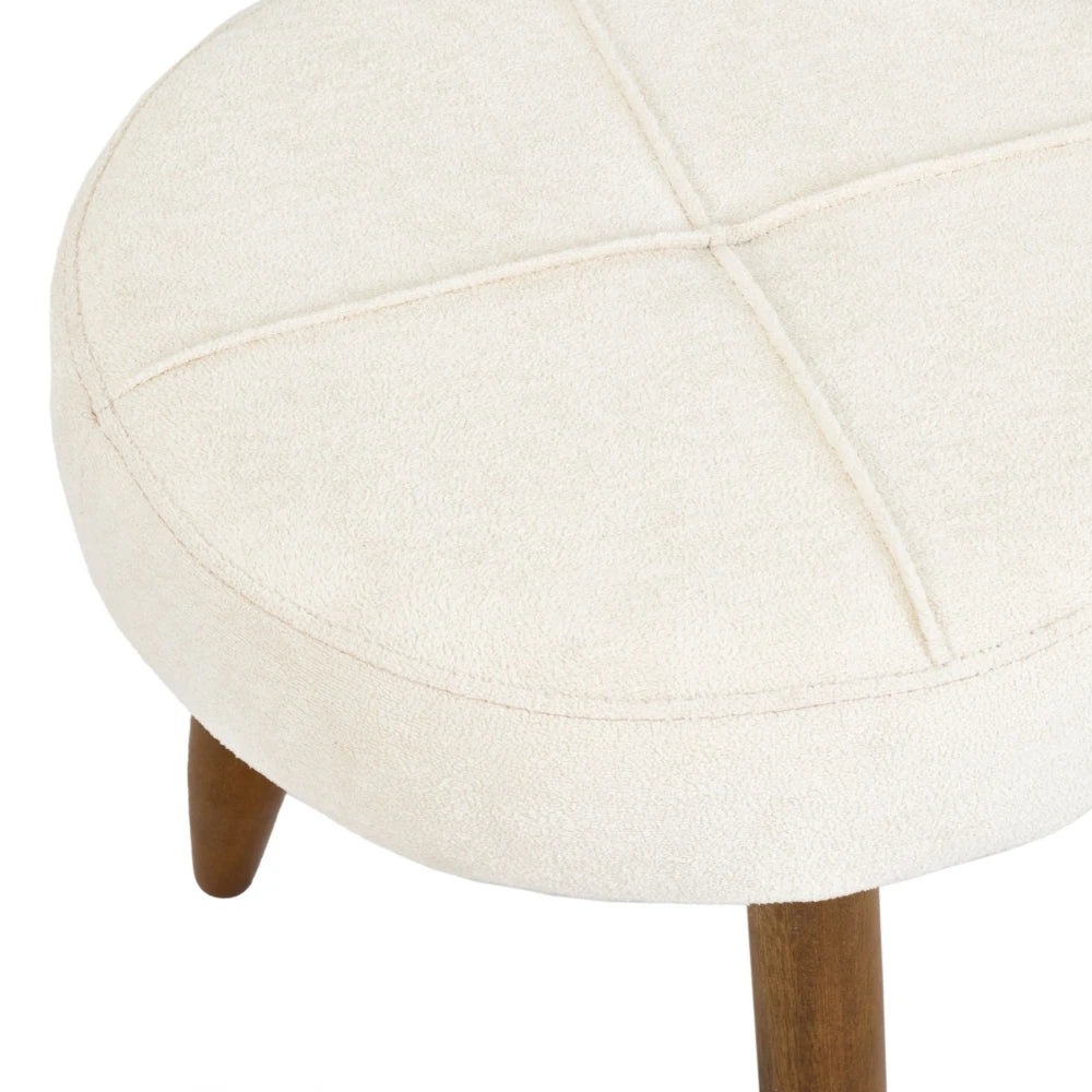 COMBO HAVANA 2 POL + 1 PUFF BEIGE CLARO BOUCLE